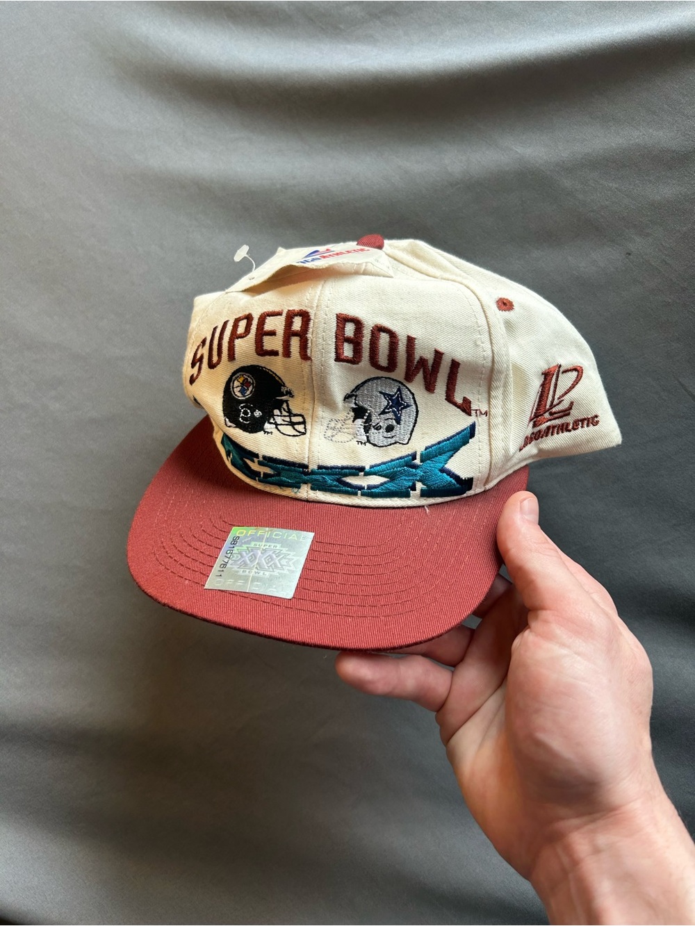 Vintage Logo Athletic / NFL / Dallas Cowboys / Pittsburgh Steelers SnapBack